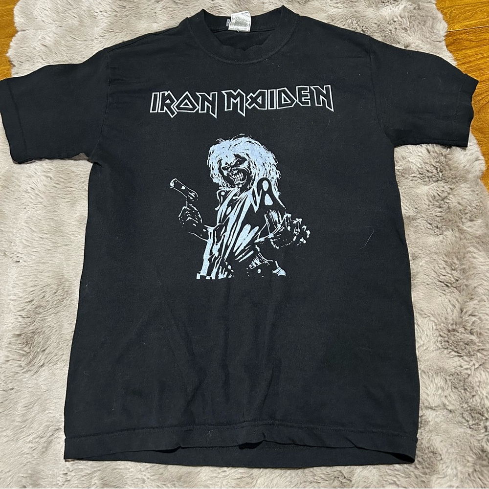 Black Iron Maiden Graphic T-Shirt
